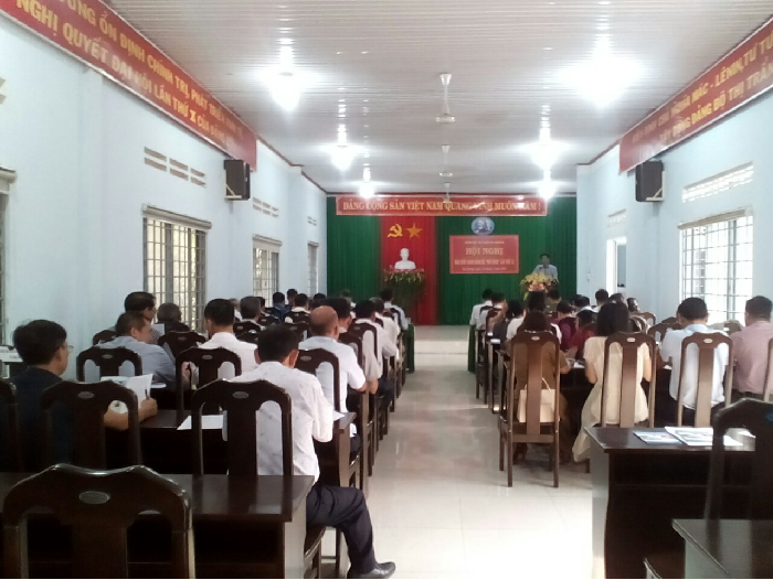 Hội nghị Ban chấp hành Đảng bộ thị trấn Ea Drăng "mở rộng" lần thứ thứ 13